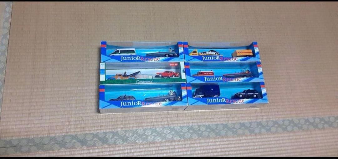 【6台セット】カララマ　ホンウェル　ジュニア　レスキュー　トレーラー　1/43 Amazon | □ HONGWELL/Cararamaホンウェル・カララマ 1/72 3台セット