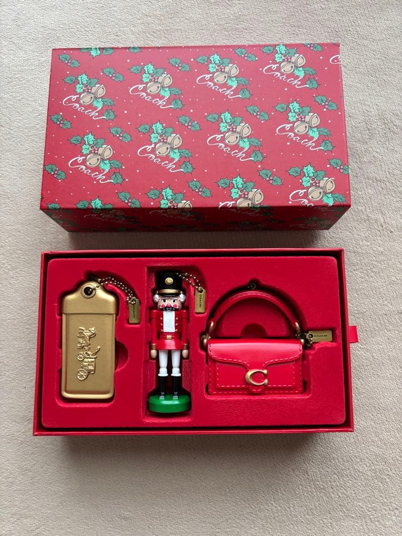 コーチ ノベルティ 非売品 新品未使用 クリスマスオーナメント3点