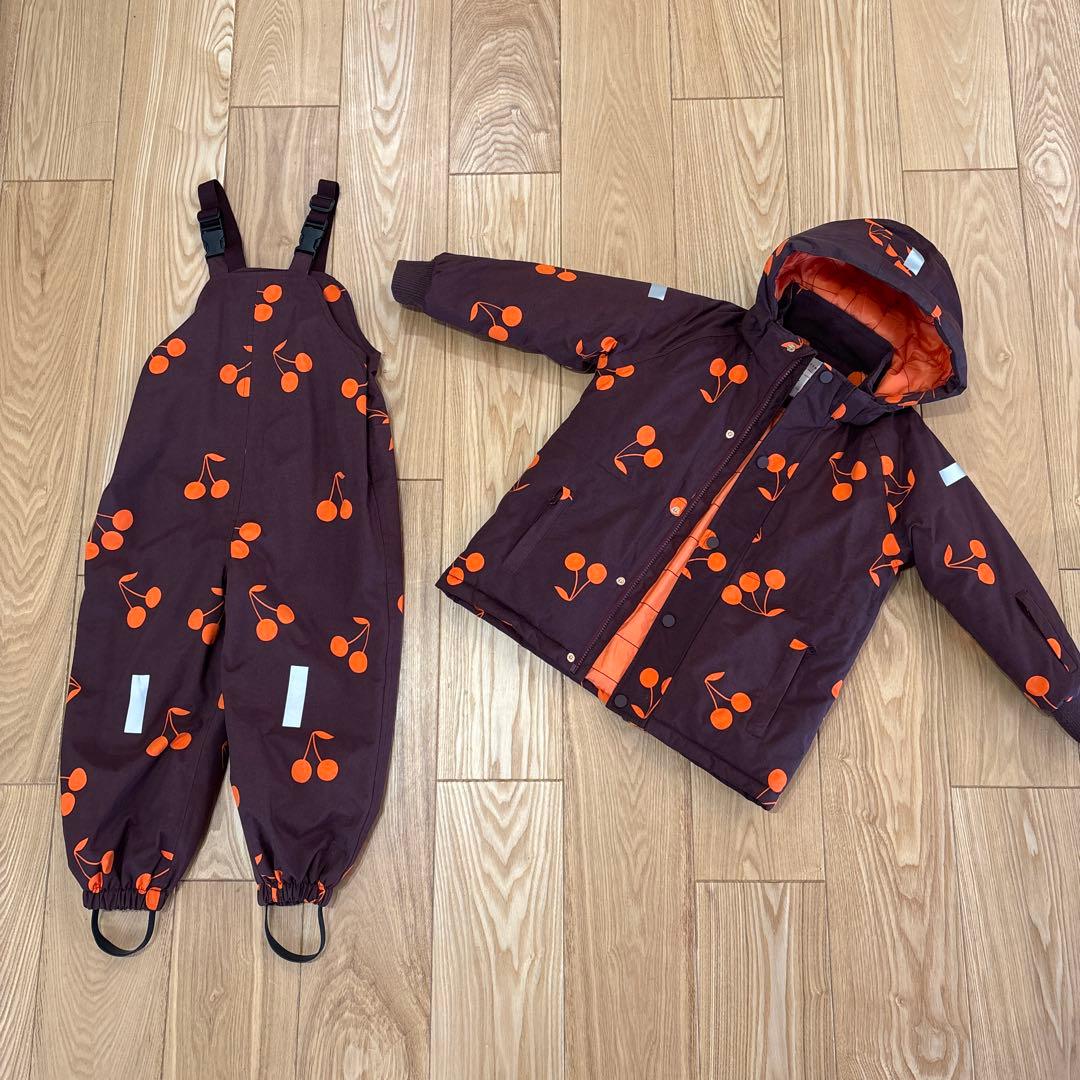 TINY COTTONS タイニーコットンズ　スキーウェア　4y 110 女の子 TINY COTTONS タイニーコットンズ スキーウェア 4y 110 女の子
