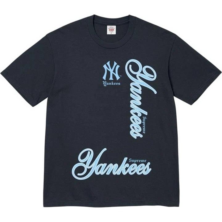 Supreme x MLB Teams Tee NY Navy ヤンキース M Supreme x MLB Teams NY Tee 'Navy' – HEAD2SOLE