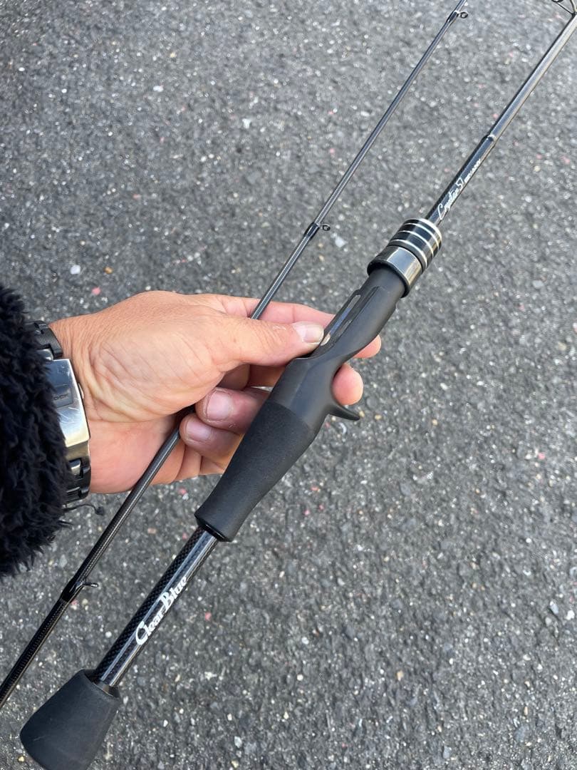 最終価格！美品！クリアブルークリスター57 BF/ANY 税込定価30,800円】クリアブルーの本気スギるアジング特化型ベイト