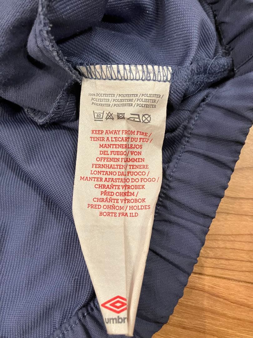 【希少_好色】在原みゆ紀 UMBRO×イングランド代表/ドリルトップ/L