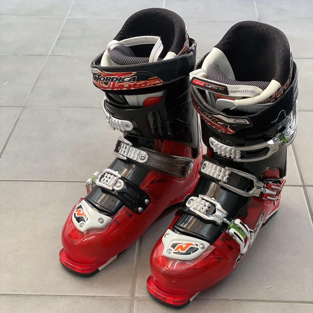 NORDICA ノルディカ スキーブーツ FIREARROW 赤　黒 355mm ノルディカ（NORDICA）（メンズ）スキーブーツ 23 SPORTMACHINE 3 90