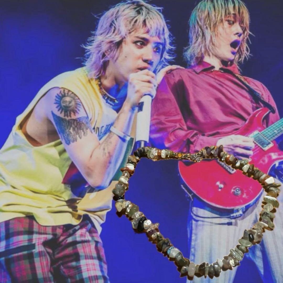 ビーズ ネックレス ONE OK ROCK Taka LIBeRté風 - メルカリ