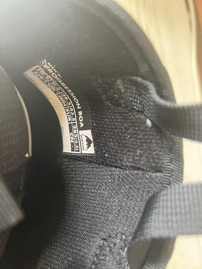 BURTONスノーボードブーツ ブラック 10.5 (28.5cm)