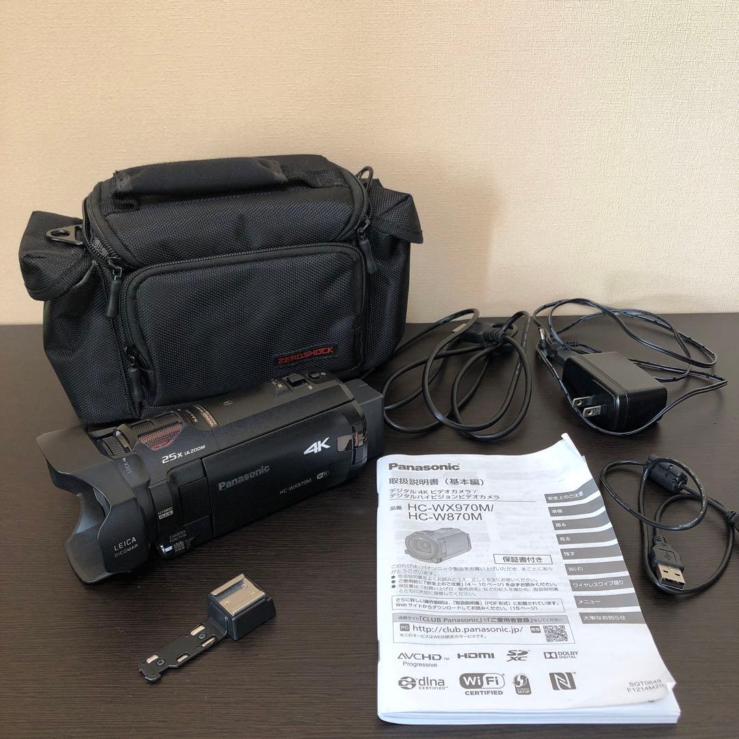 【美品/動作品】Panasonic デジタル4Kビデオカメラ HC-WX970M 概要 デジタル4Kビデオカメラ HC-WX970M | デジタルビデオカメラ