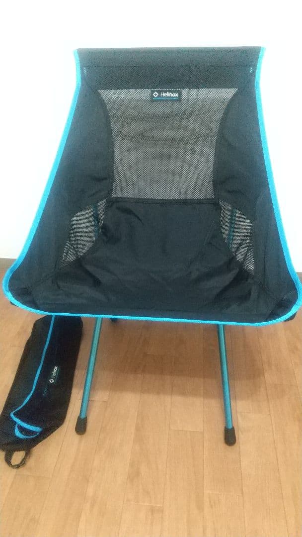 Helinox ヘリノックス キャンプチェア ブラック/ブルー Helinox（ヘリノックス） セール アウトドア 椅子 イス サンセット