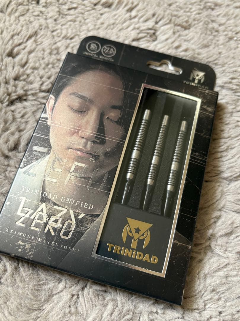 TRINIDAD LAZY ZERO ダーツセット 22g トリニダード レイジー ゼロ 22g タングステン90% 松吉輝宗選手(LAZY