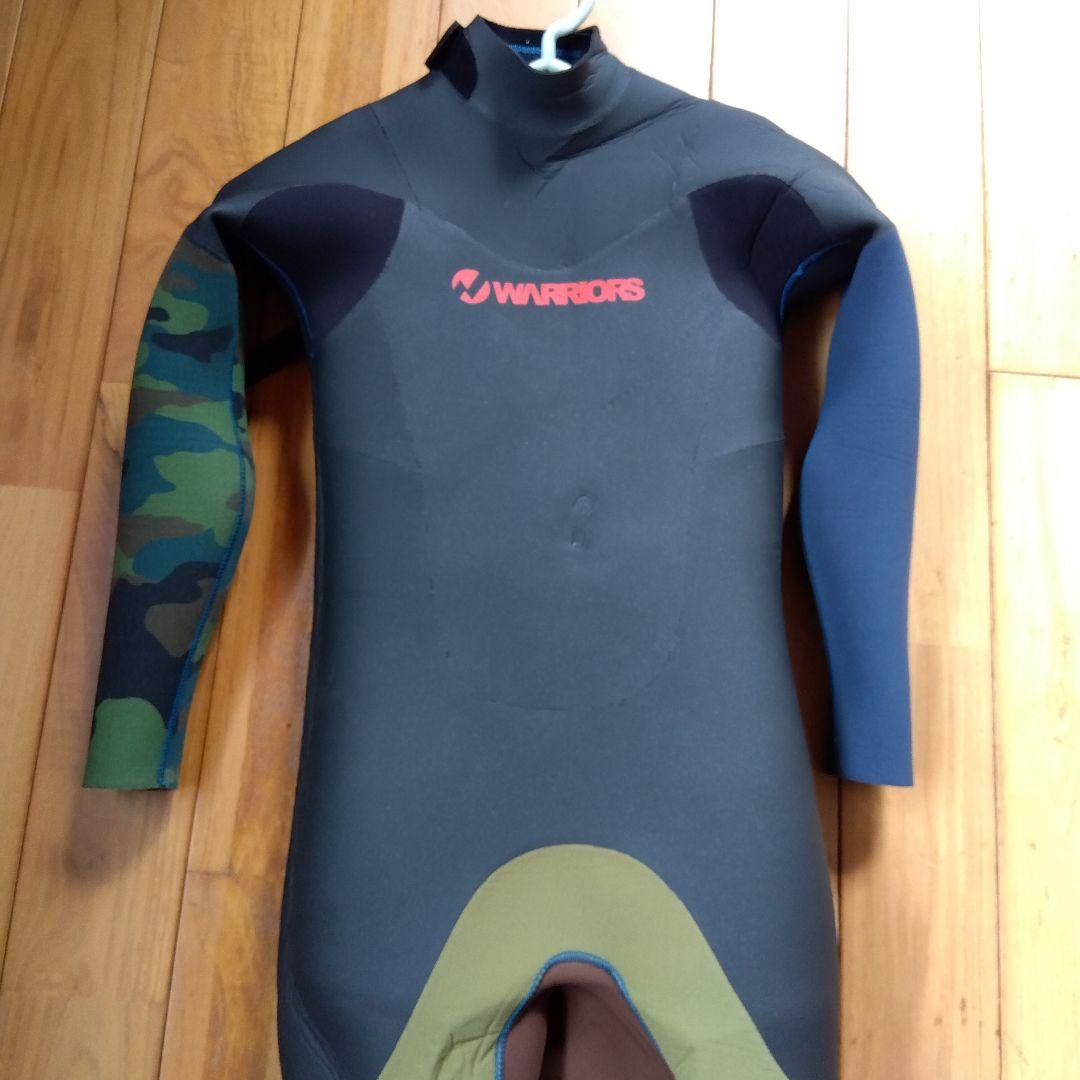 WARRIORS ウェットスーツ 長袖 子供用　110センチくらい WARRIORS ウェットスーツ 長袖 子供用 110センチくらい キッズ