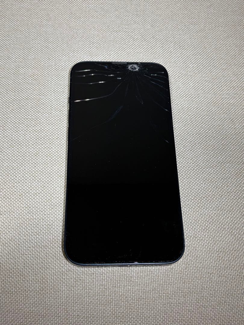 Apple iPhone 13 ミッドナイト 本体【画面割れ有り】 iPhone-13-mini-画面-修理-