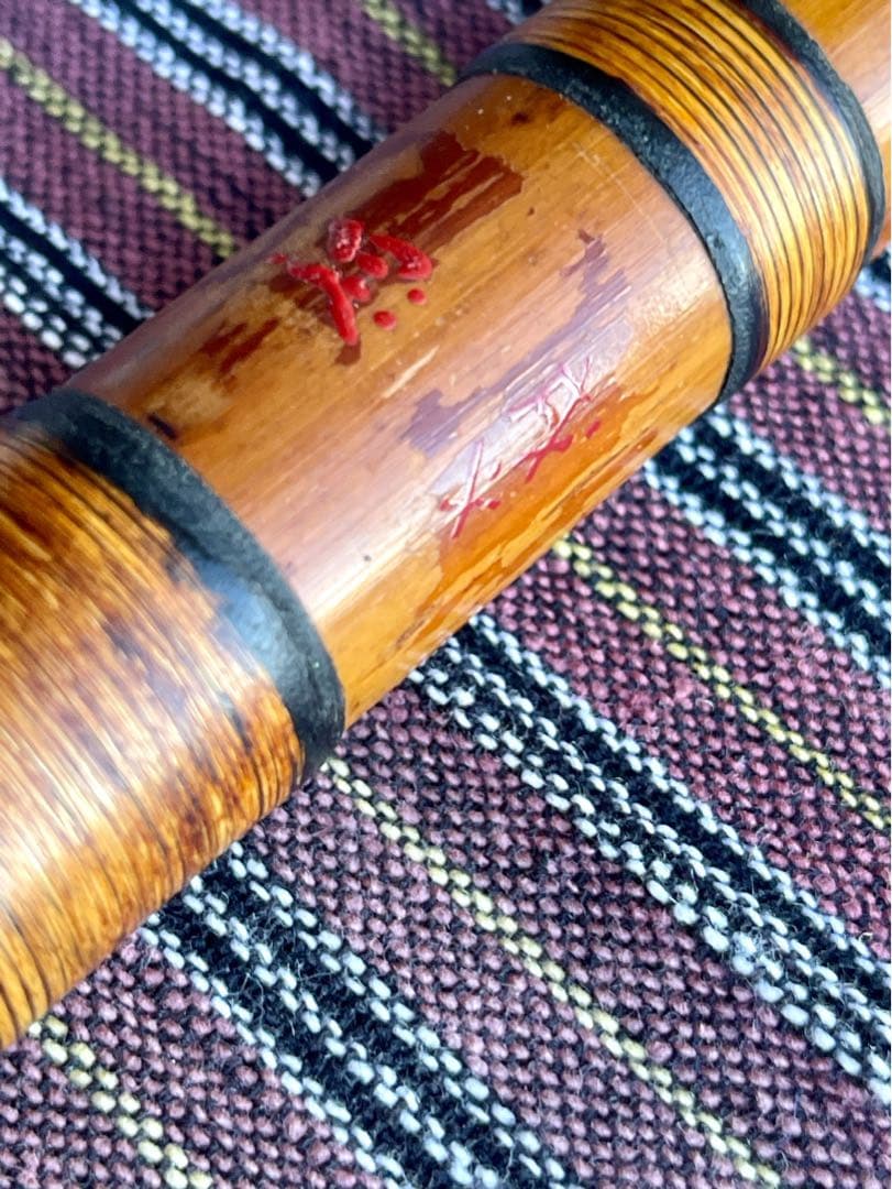 蘭照菅篠笛総巻き古典調5本調子