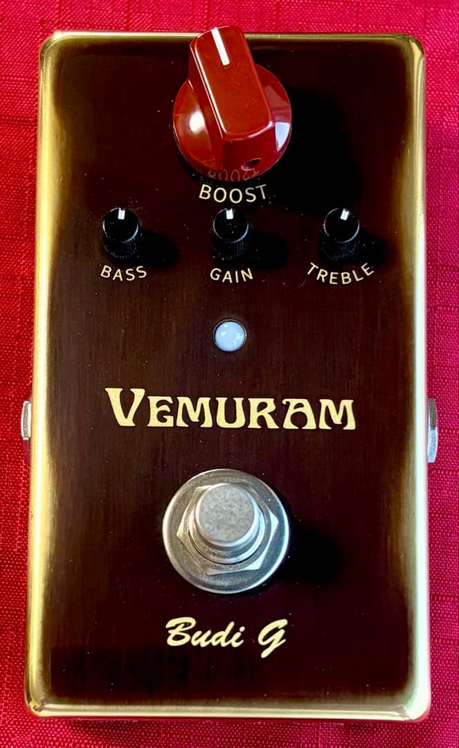 Vemuram Budi G ギターエフェクター VEMURAM ベムラム Budi-G ブースター ギターエフェクター(Gritty Gain