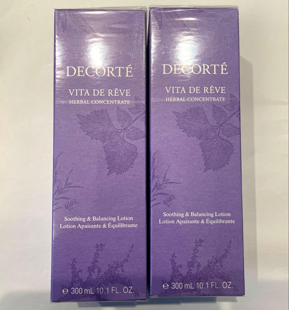コスメデコルテ ヴィタ ドレープ ローション 化粧水 300mL×2個 ヴィタ ドレーブ ハーバル ローション / コスメデコルテ(化粧水