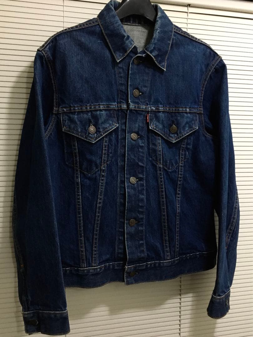 【3.4WASH】真紺 ビッグE 40-38 70505 60年代 リーバイス