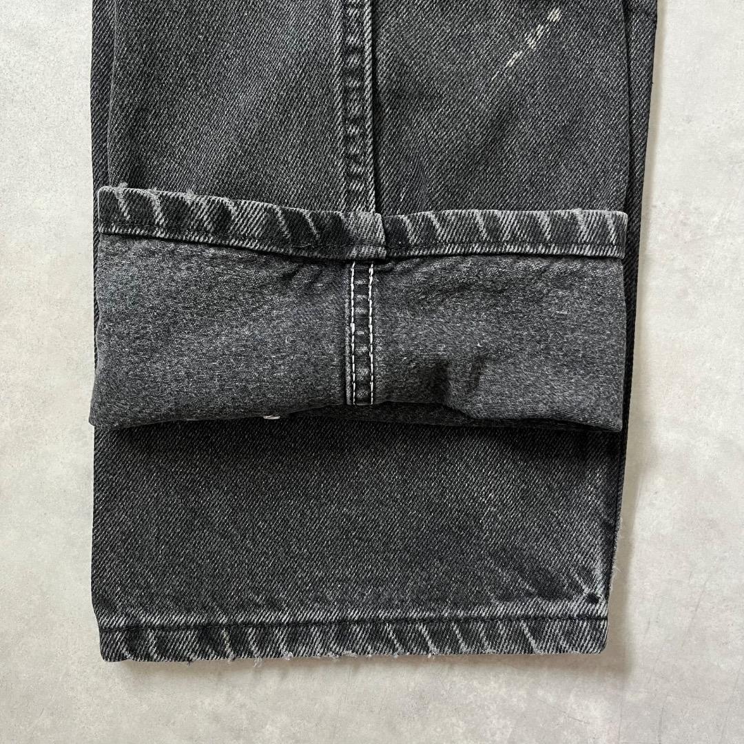 Wrangler ラングラー W30 ブラック ボトム 古着 黒 16375