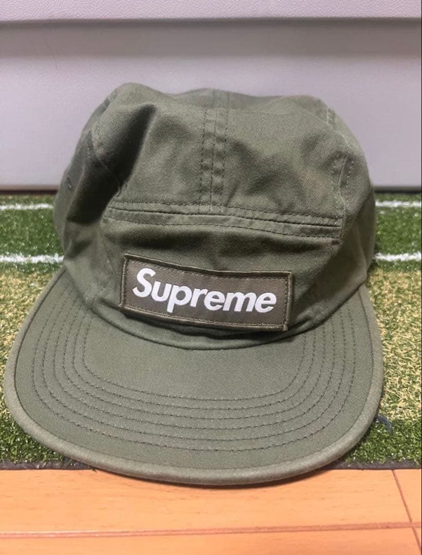 supreme camp cap オリーブ カーキ キャップ SUPREME シュプリーム WASHED CHINO TWILL CAMP CAP OLIVE – HOMEGAME