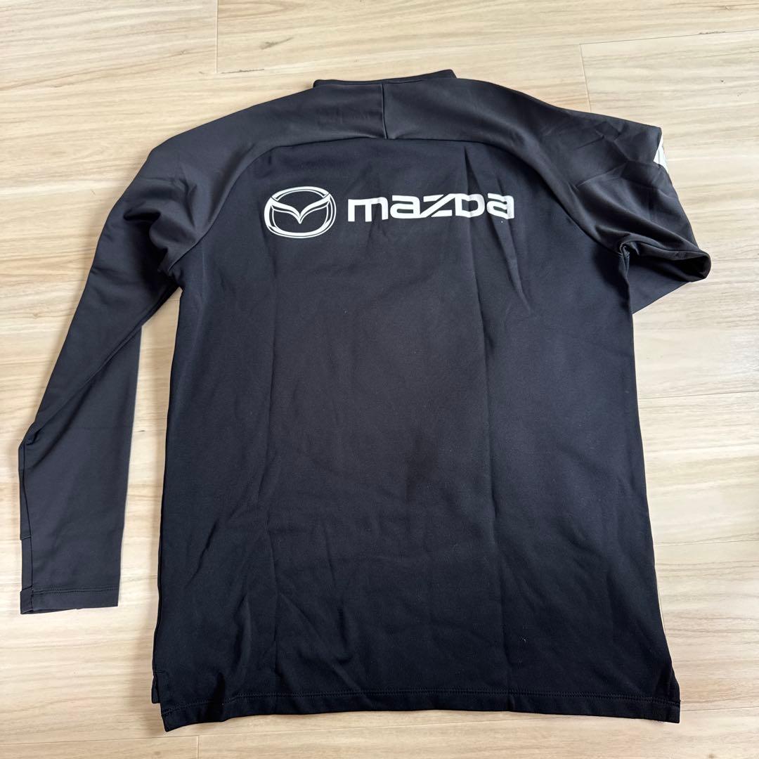 サンフレッチェ広島 ハーフジップ XL Mazdaロゴ