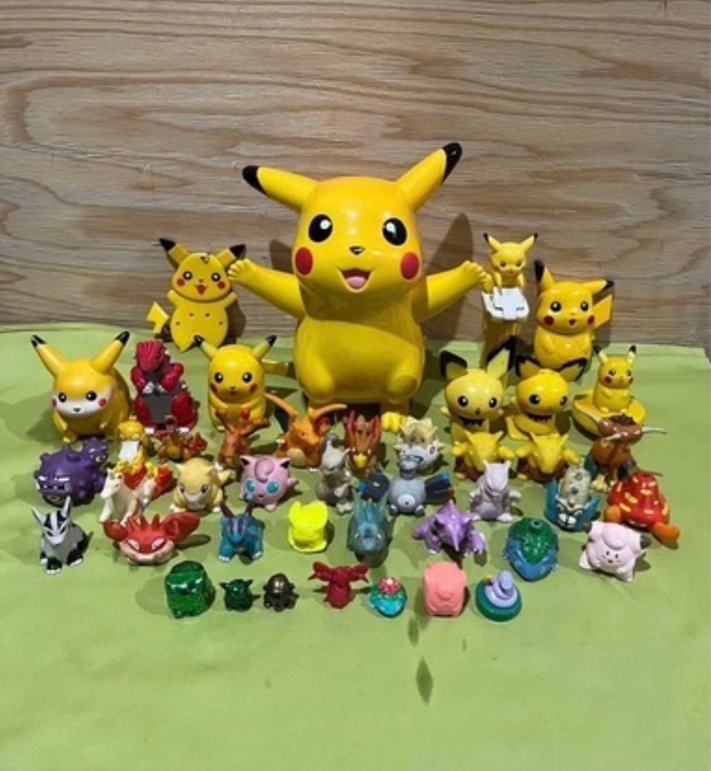 レトロ　ポケットモンスター　指人形　おもちゃ　　当時物　ソフビ　まとめ売り 115体 ポケットモンスター 指人形 ソフビ フィギュア レトロ