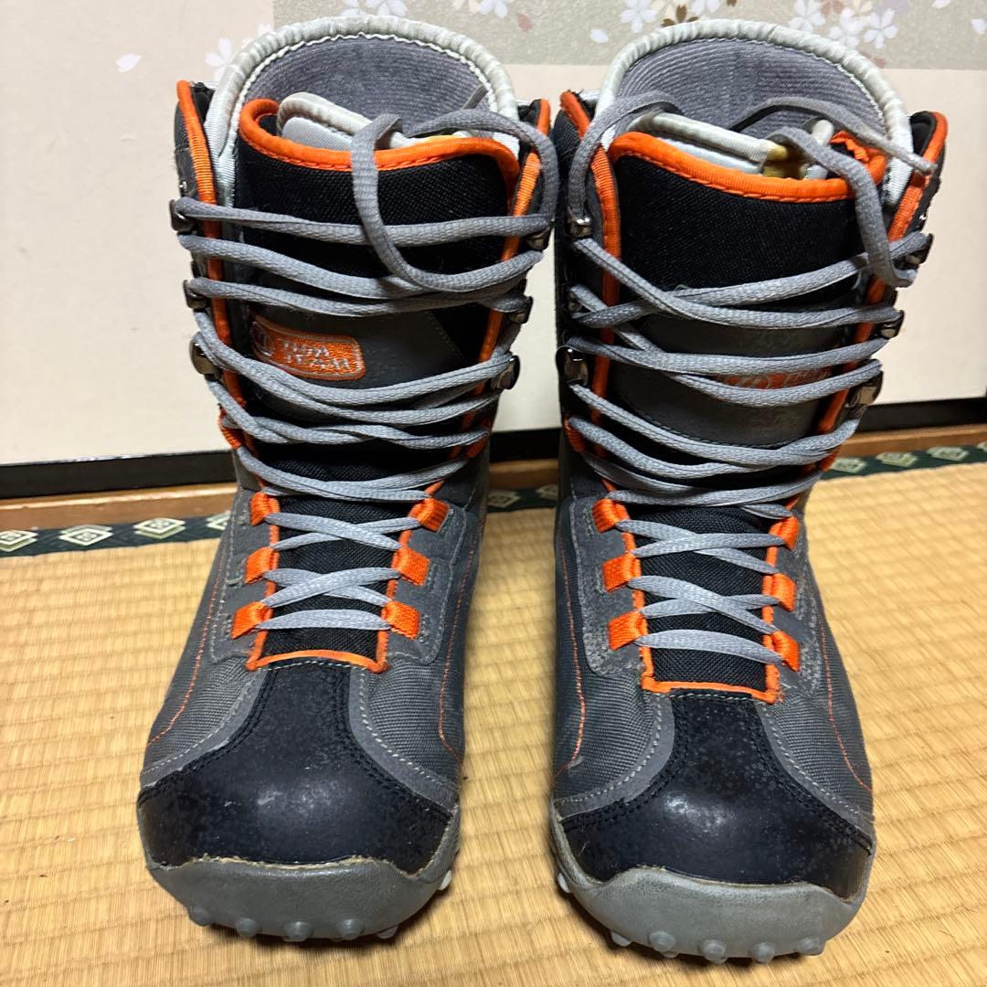 THMTEAMスノーボードブーツ(男性用) グレー/オレンジ 送料 無料 通販スポーツ - THMTEAMスノーボードブーツ(男性用) グレー
