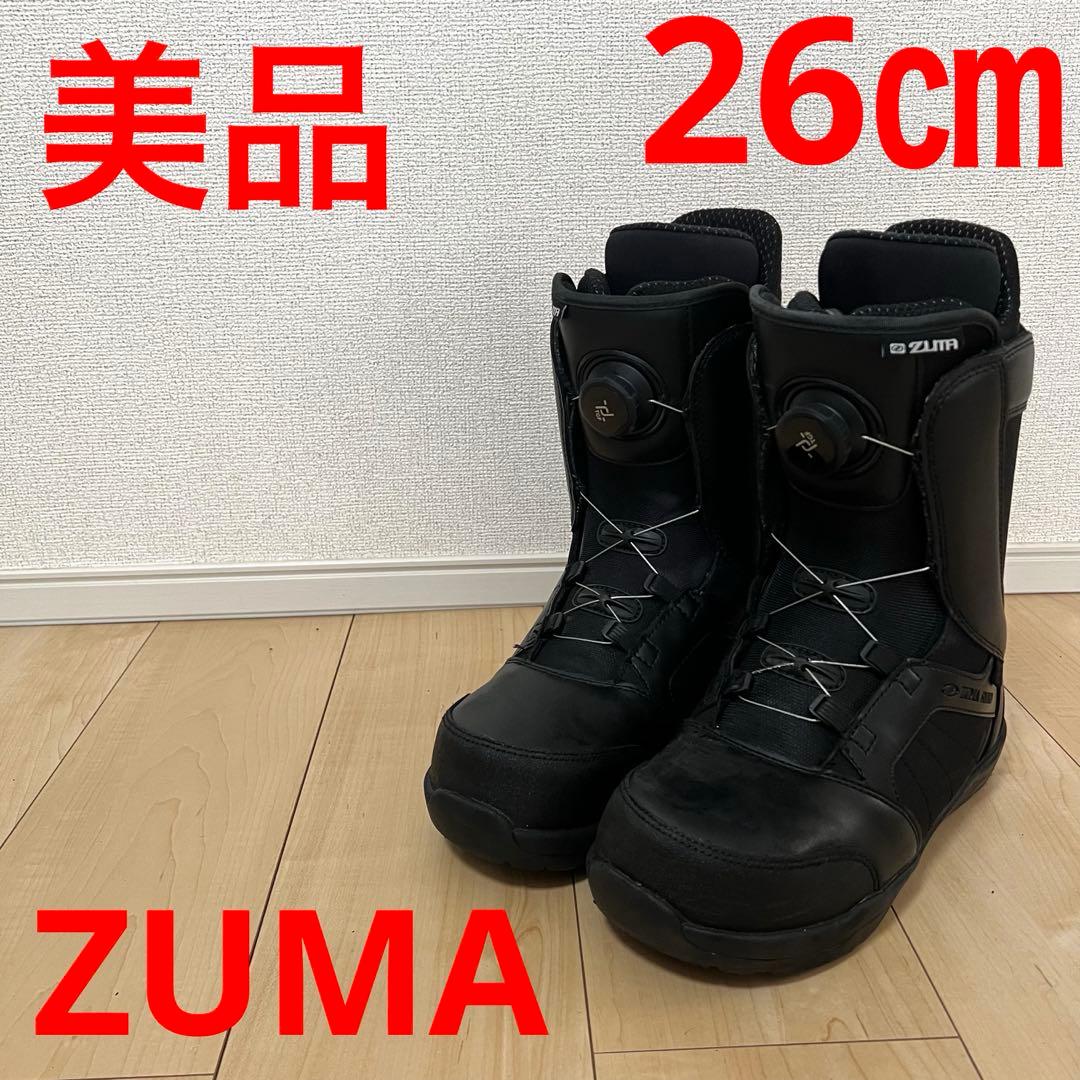【美品_即日発送】ZUMA ツマ メンズスノボブーツ 26.0cm
