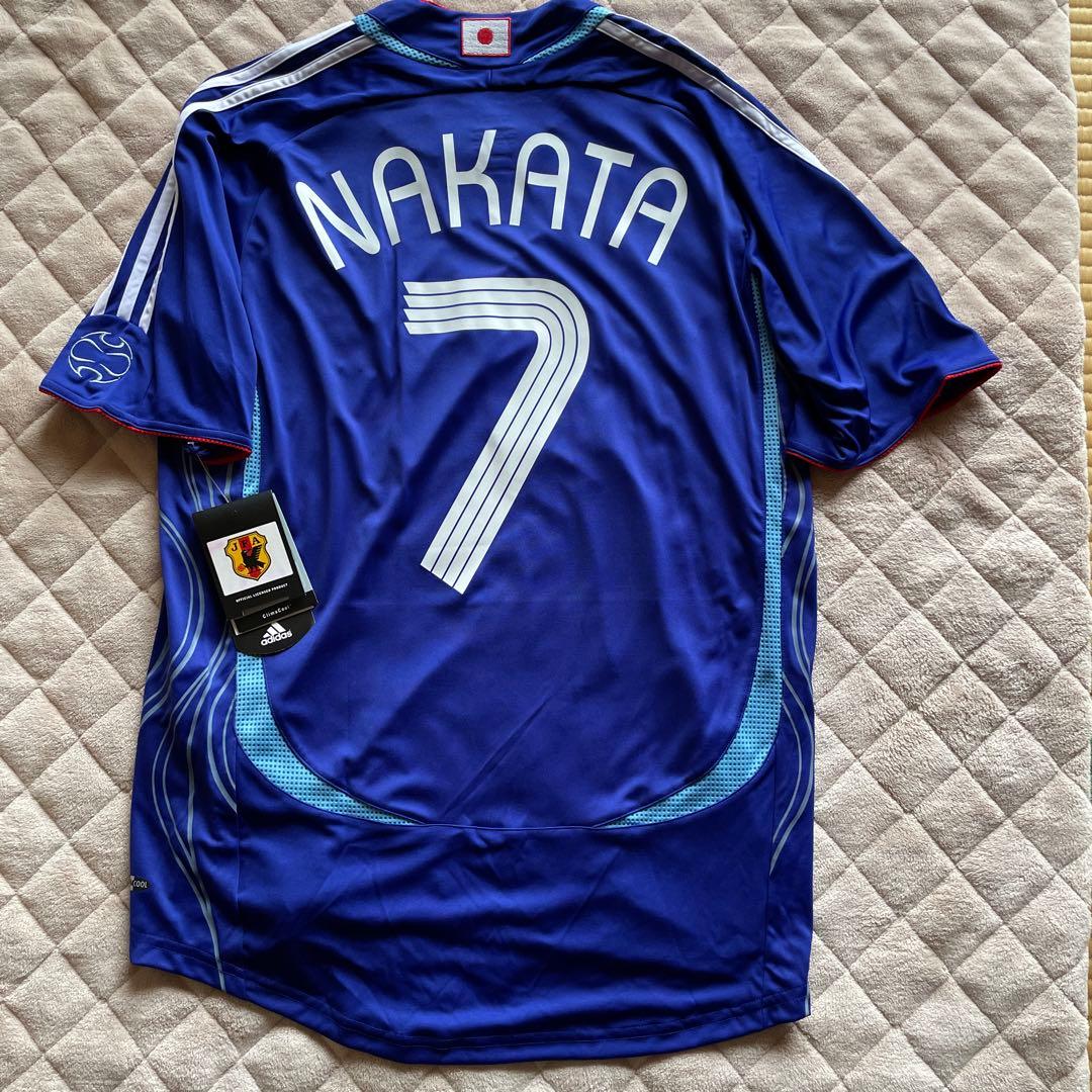 デッドストック WC2006中田#7 引退ラストマッチ ブラジル戦パッチ付 中田英寿 ブチギレ&失礼質問 引退のブラジル戦 ドイツワールドカップ