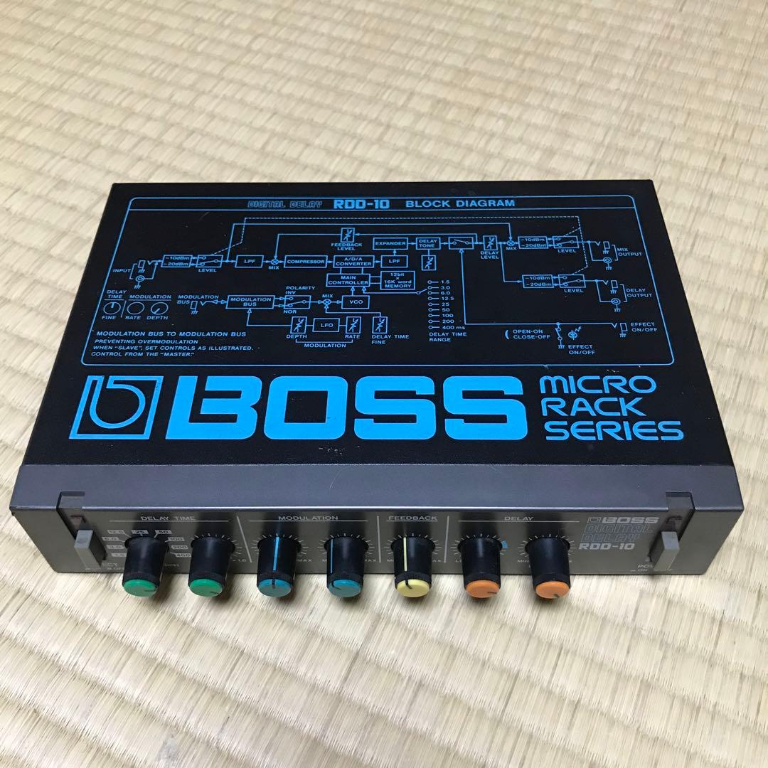 ギター BOSS RDD-10 MICRO RACK SERIES BOSS RDD-10 Digital Delay Micro Rack Guitar Effects | eBay