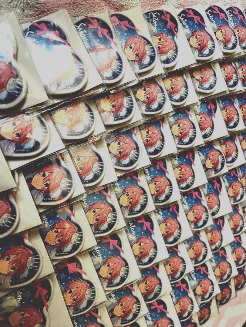すとぷり　さとみくん缶バッジ全80個 すとぷり さとみくん 缶バッジ（おまけ付き） - メルカリ
