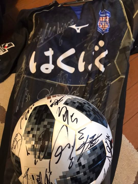 ヴァンフォーレ 甲府　サイン入り　ボール　ユニホーム ヴァンフォーレ甲府 公式携帯サイト（スマートフォン版）