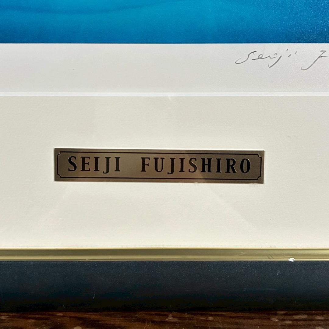 藤城清治「こびとの音楽隊」ダイヤモンドスクリーニング 直筆サイン