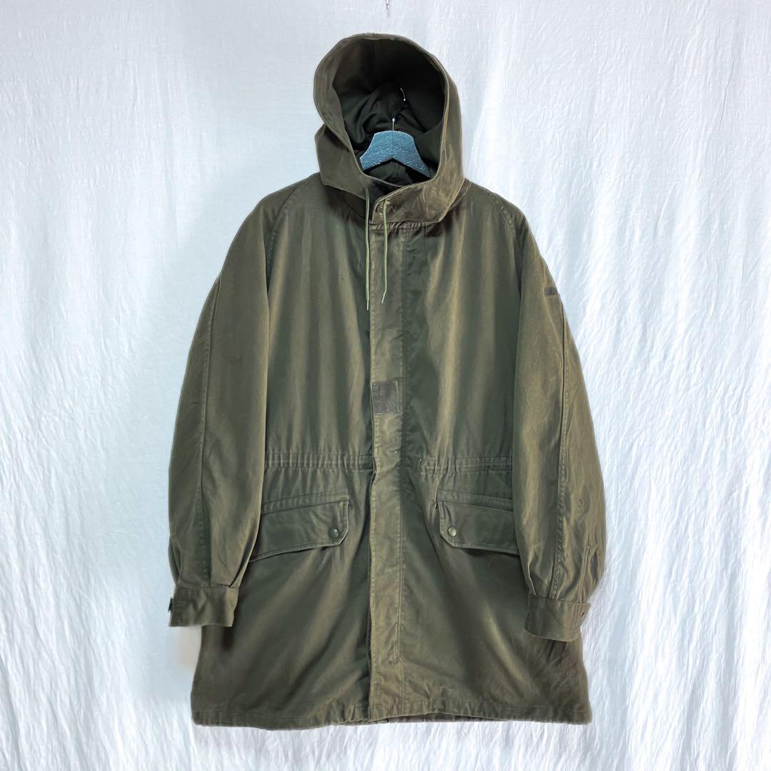 フランス軍 M64 モッズコート 92C フィールド パーカー ライナー付き フランス軍 M-64 パーカー ライナー付き オリーブ デッドストック