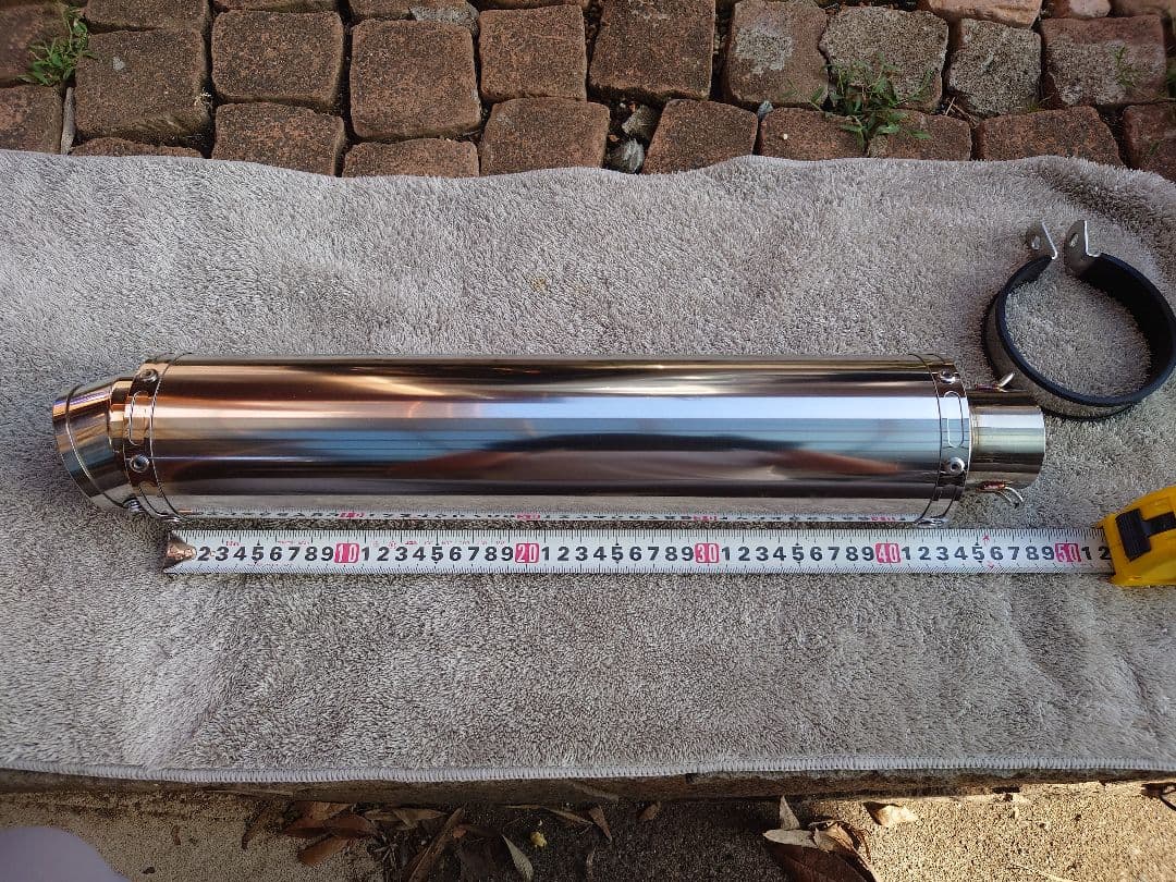 リヤライズサイレンサー REALIZE（リアライズ） 汎用サイレンサー 90φ×300mm 差込径 60.5φ