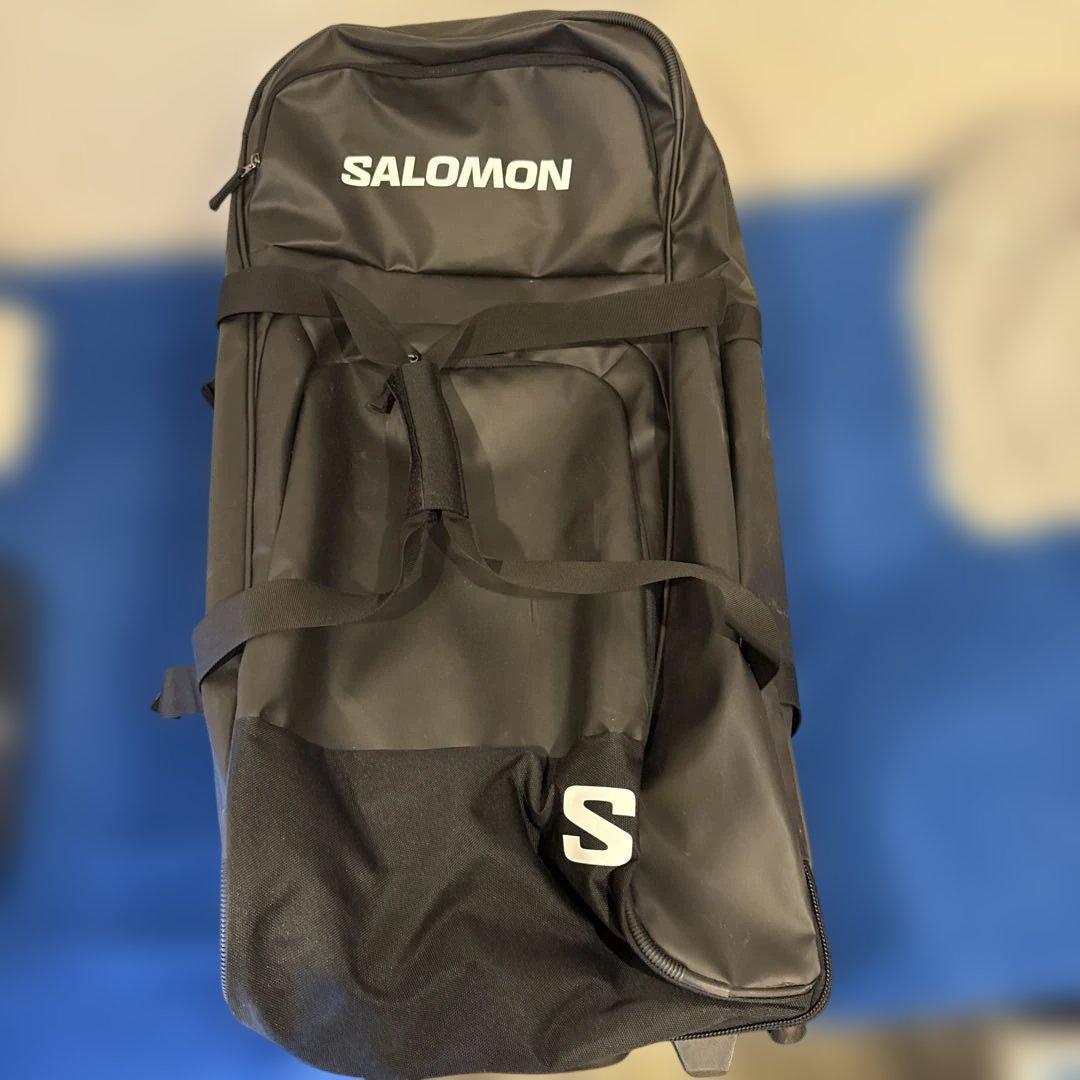 Salomon Race Trip Container トロリーバッグ100L Salomon Race Trip Container 100L-Race Blue - Skihut | Duluth