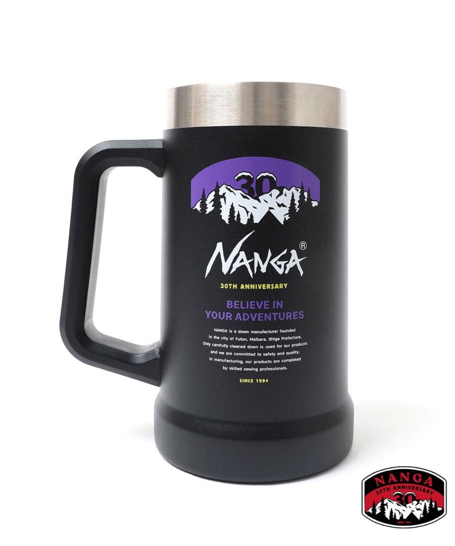 NANGA×STANLEY 真空ジョッキ 30th 限定 ブラック NANGA×STANLEY 真空ジョッキ 30th 限定 ブラック 【公式通販】