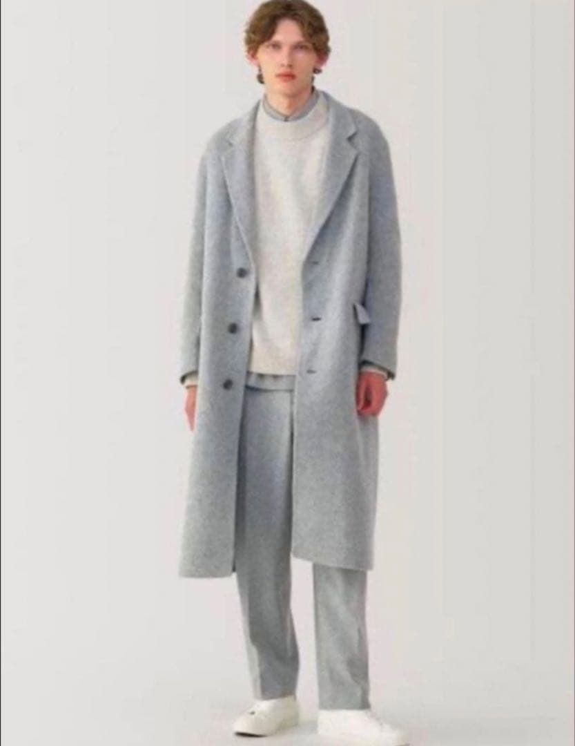 MUJILabo カシミヤチェスターコート グレー Mサイズ MUJILabo カシミヤチェスターコート グレー Mサイズ MUJILabo カシミヤ