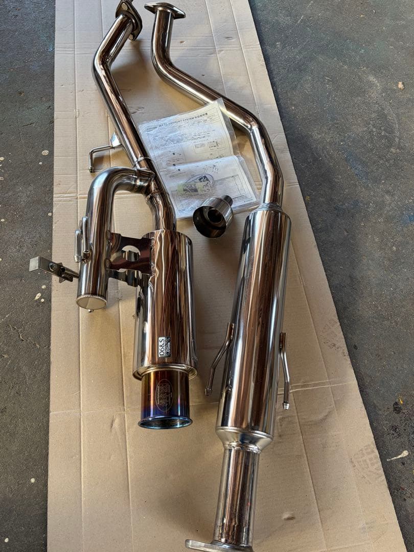 Rとなります。 マーチニスモs k13改　柿本マフラー 柿本改 マーチニスモS K13改 マフラー GTボックス06&S N443100 取付