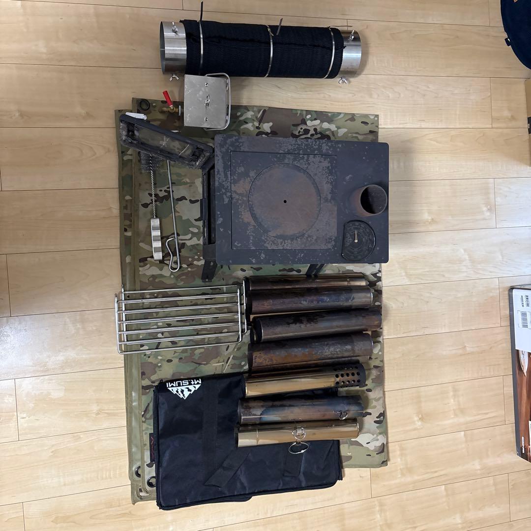 Mt.SUMI 薪ストーブ COZY コージー　＋専用ウォータータンク他周辺用品 Mt.SUMI 薪ストーブ COZY コージー ＋専用ウォータータンク他周辺用品