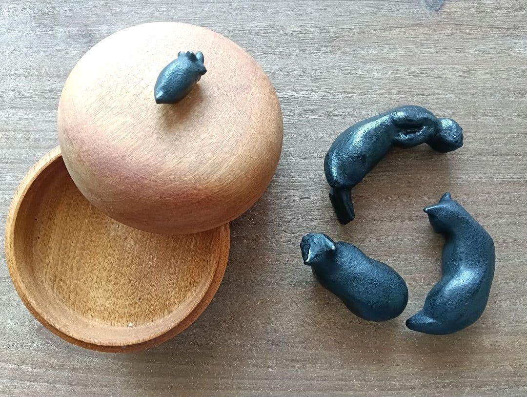 MIKIMOTO 猫の文鎮 「以猫伝心」 南部鉄器 Amazon.co.jp: 使用感少 MIKIMOTO 猫の南部鉄器 ペーパーウェイト 文鎮