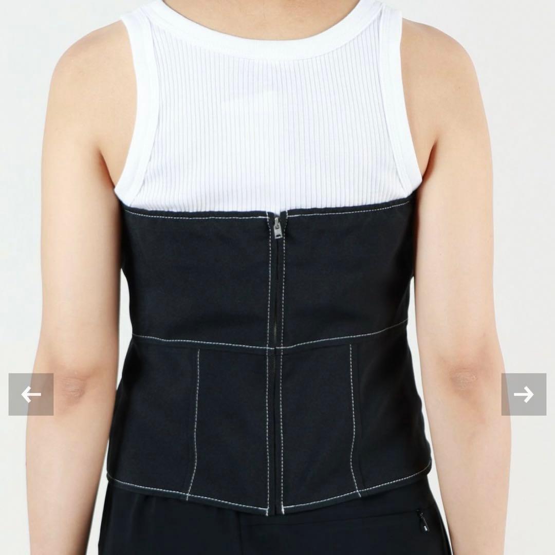 新品タグ付き【HYKE ハイク】ビスチェ - メルカリ