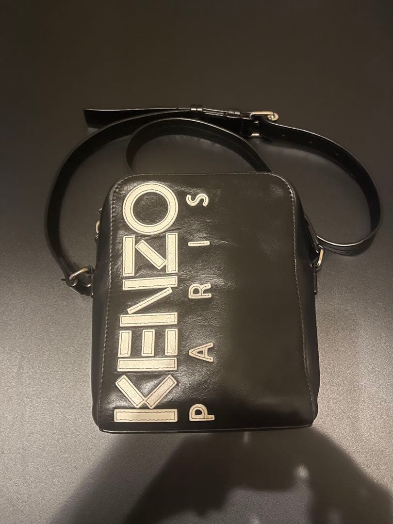 処分価格❗️】KENZO ショルダーバッグ 本革 価格5.5
