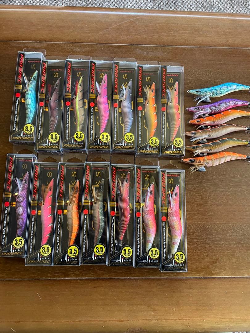 ぬ*、様 PRO SPEC エギ3.5号 新品未使用14個セット　バラ6個セット ぬ*、様 PRO SPEC エギ3.5号 新品未使用14個セット バラ6