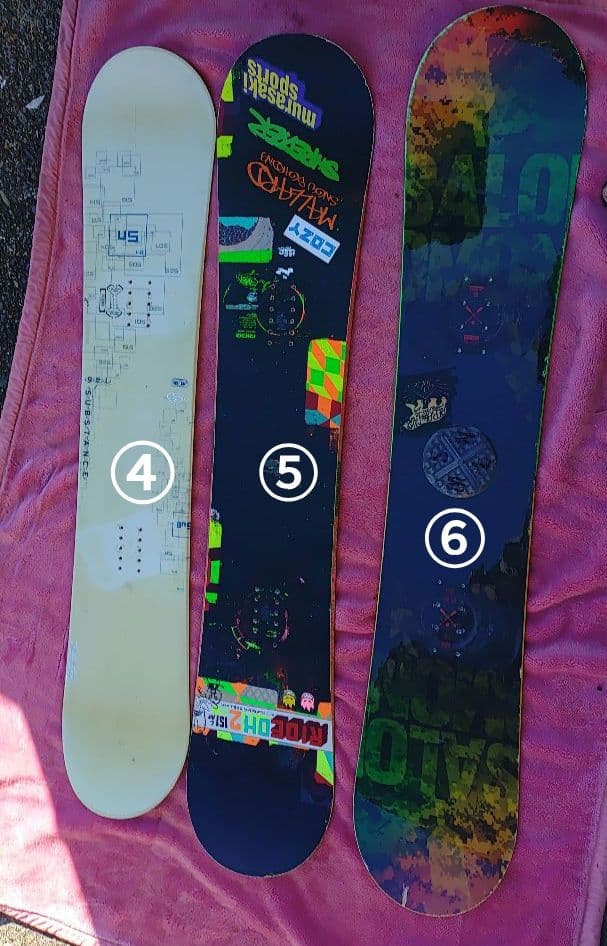 スノーボード 3枚セット 其の参　SALOMON RIDE SALOMON（サロモン） スノーボード 3点セット レディース 板+