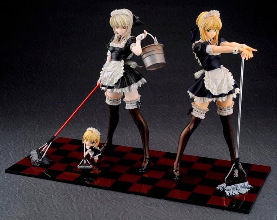 未開封 2点セット セイバーオルタ メイドVer セイバー メイドVerR セイバーオルタ メイドVer. | ALTER