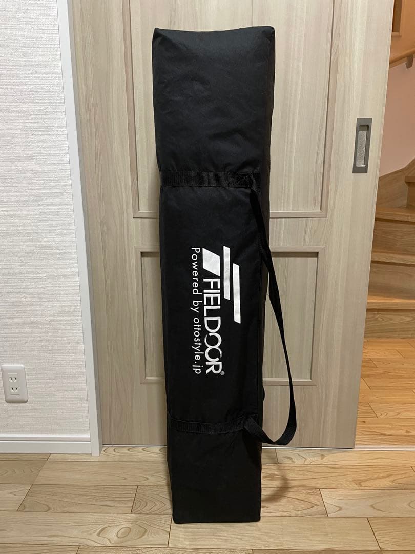 フィールドア　3.0m×3.0m ワンタッチタープテント　オレンジカラー