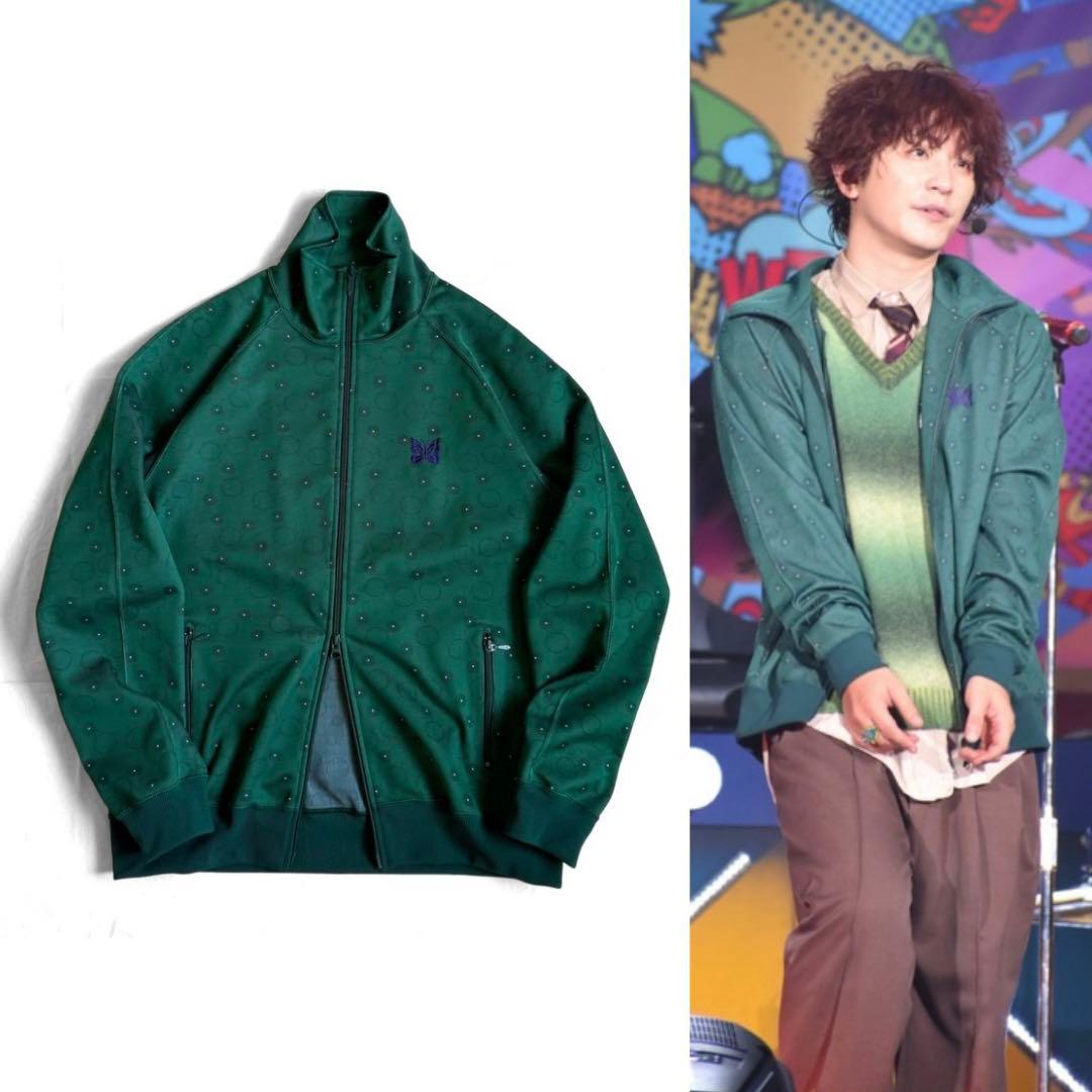 深瀬着 22AW NEEDLES 総柄 パピヨン トラックジャケット セカオワ