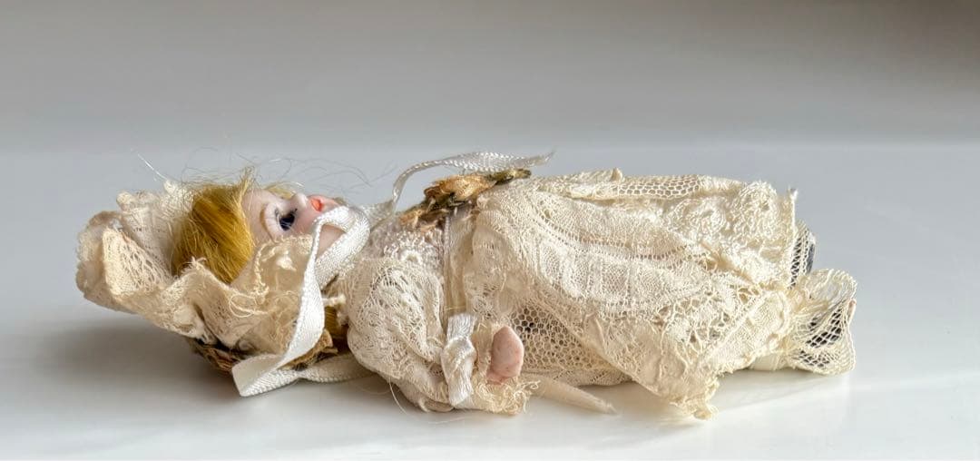 アンティーク ミニョネット オールビスクドール 10cm - メルカリ