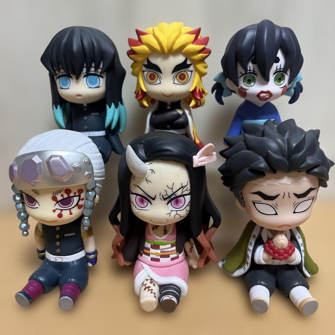 鬼滅の刃ぽてっとフィギュア6個セット BANPRESTO（バンプレスト） 鬼滅の刃 Q posket petit vol.6 2種セット