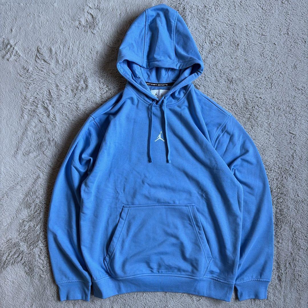 新品 NIKE ナイキ ジョーダン セットアップ 水色 ワンポイントロゴ M