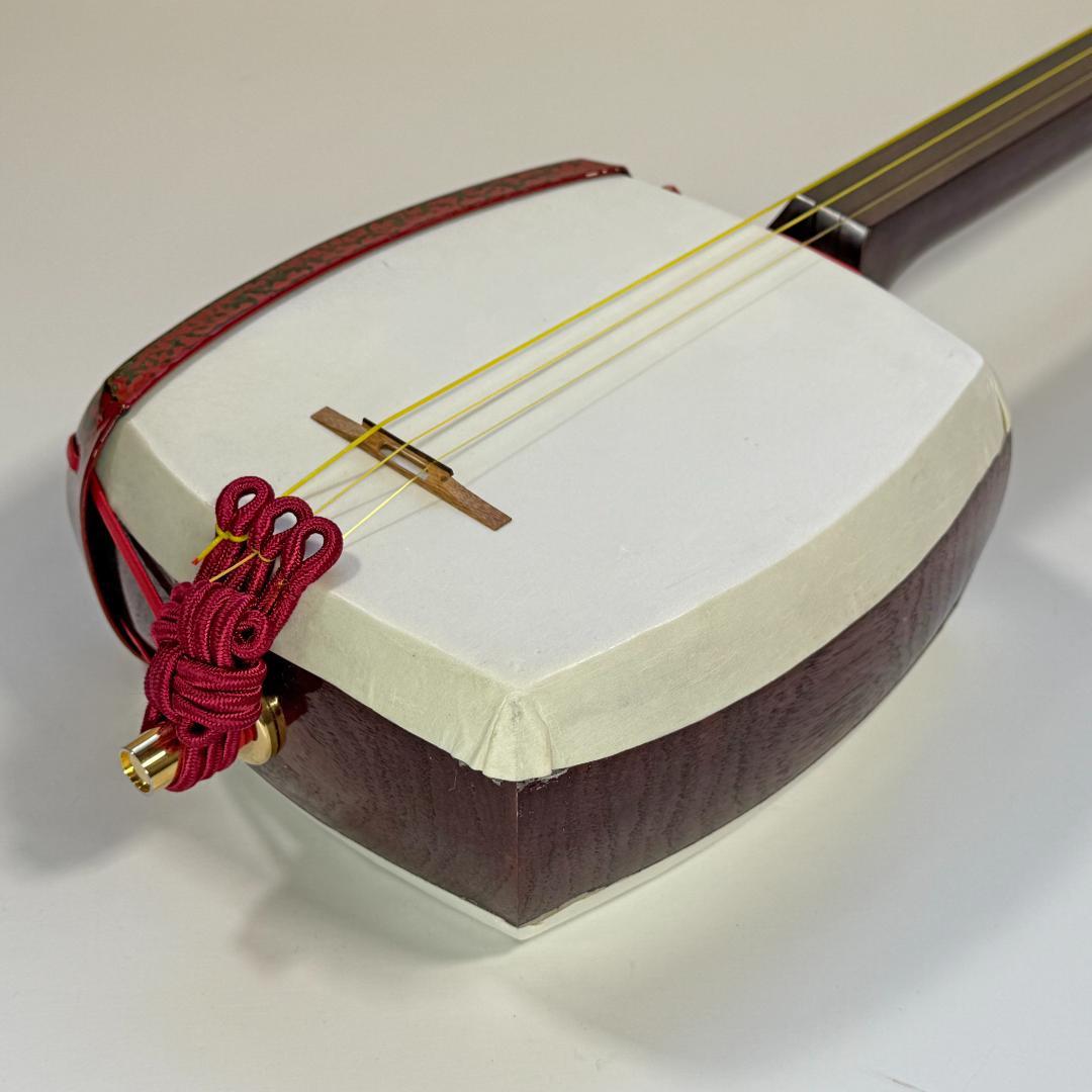 フルメンテ済 津軽三味線 中古 紅木 トチあり ケース付 津33 - メルカリ