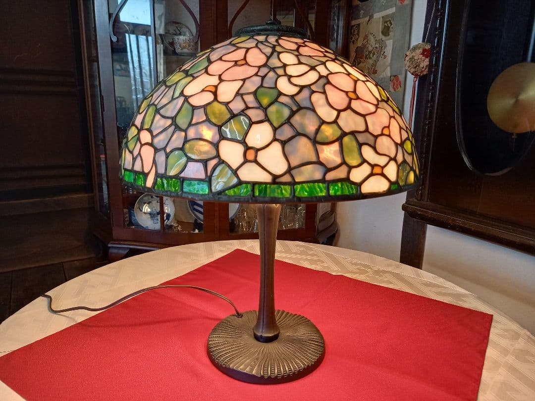 ティファニー工房ステンドグラス ランプスタンドはなみずき - メルカリ
