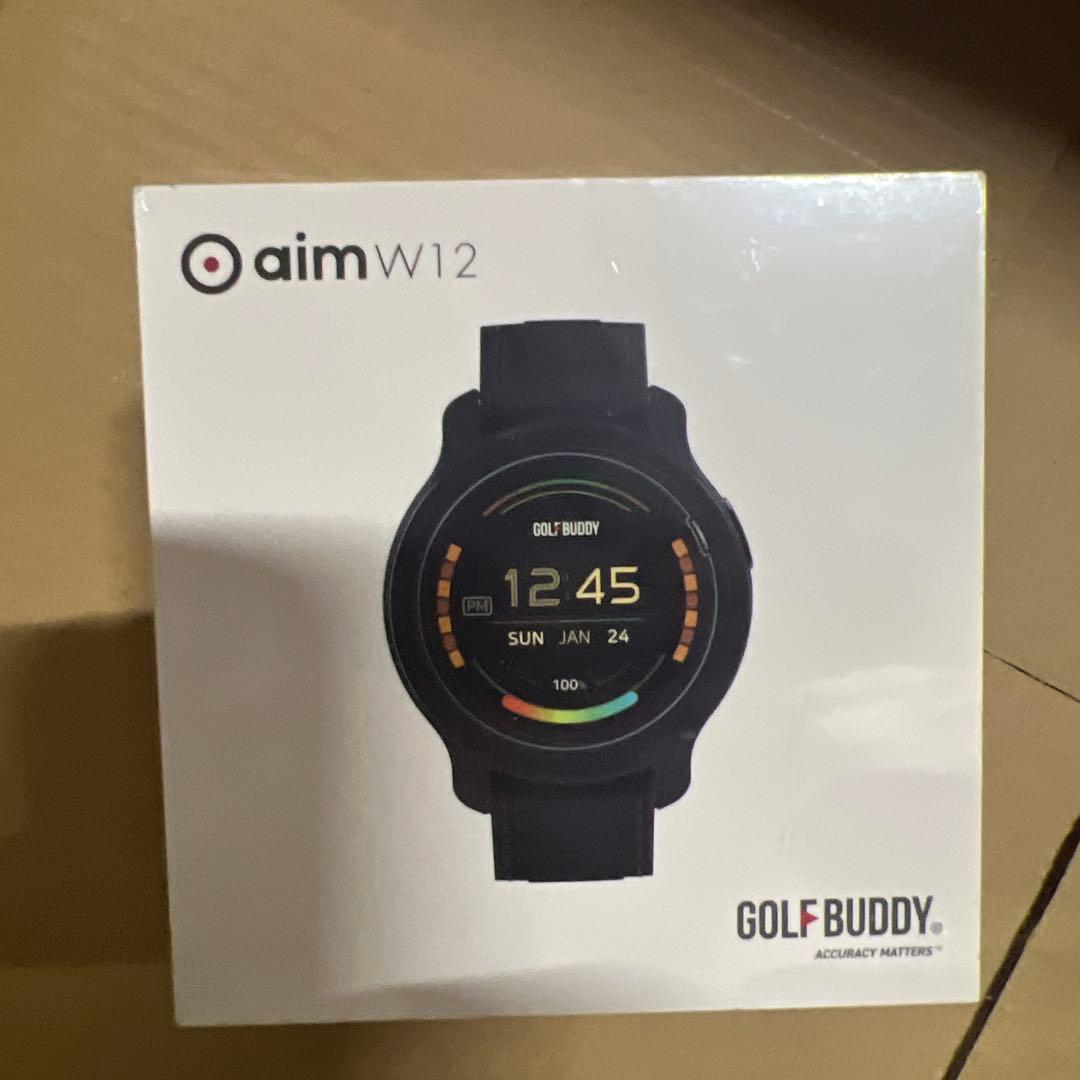 GOLF BUDDY aim W12 GPSナビ GOLFBUDDY（ゴルフバディ） (期間限定) GOLFBUDDY aim W12 GPSゴルフ